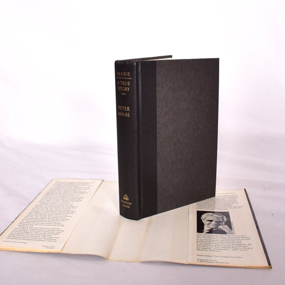 MARIE: A TRUE STORY By Peter Maas - Hardcover  Dust Jacket - Picture 9 of 9